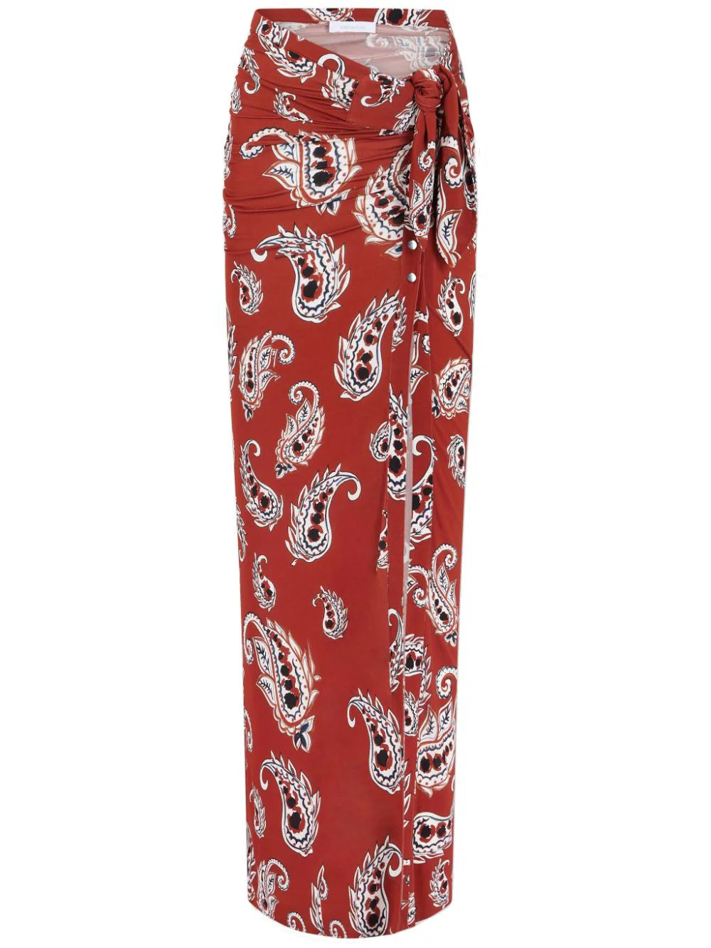 Long skirt with paisley print