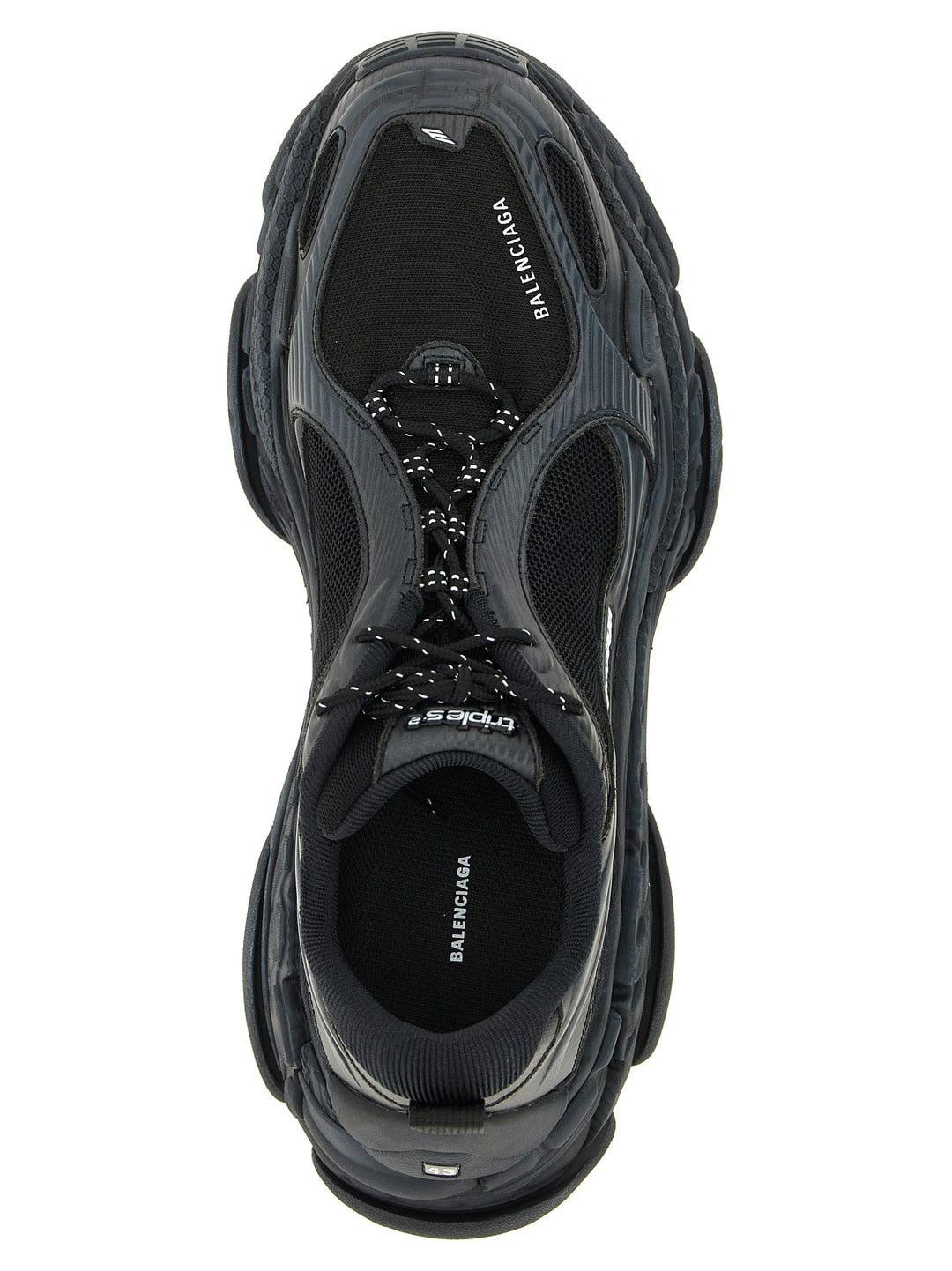 Balenciaga Triple S.2 Sneakers - Black | 02c74caa575910dcd4056dbc377ac45da42ac326
