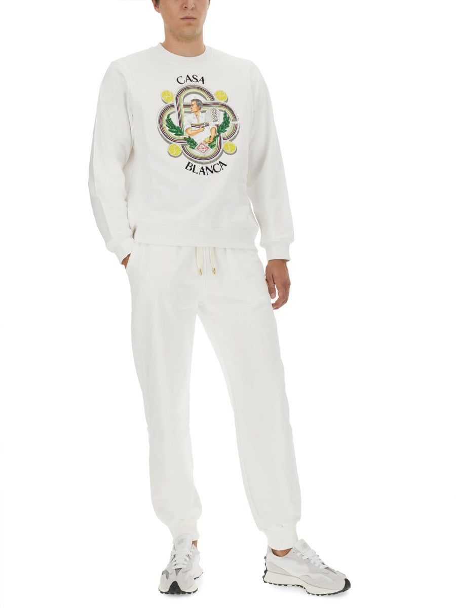 Casablanca Sweatshirts - White | Wanan Luxury