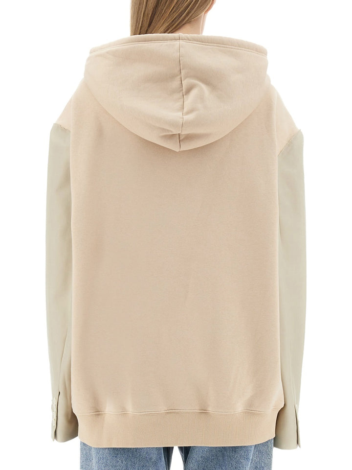 MM6 Maison Margiela Sweatshirts - Beige | Wanan Luxury