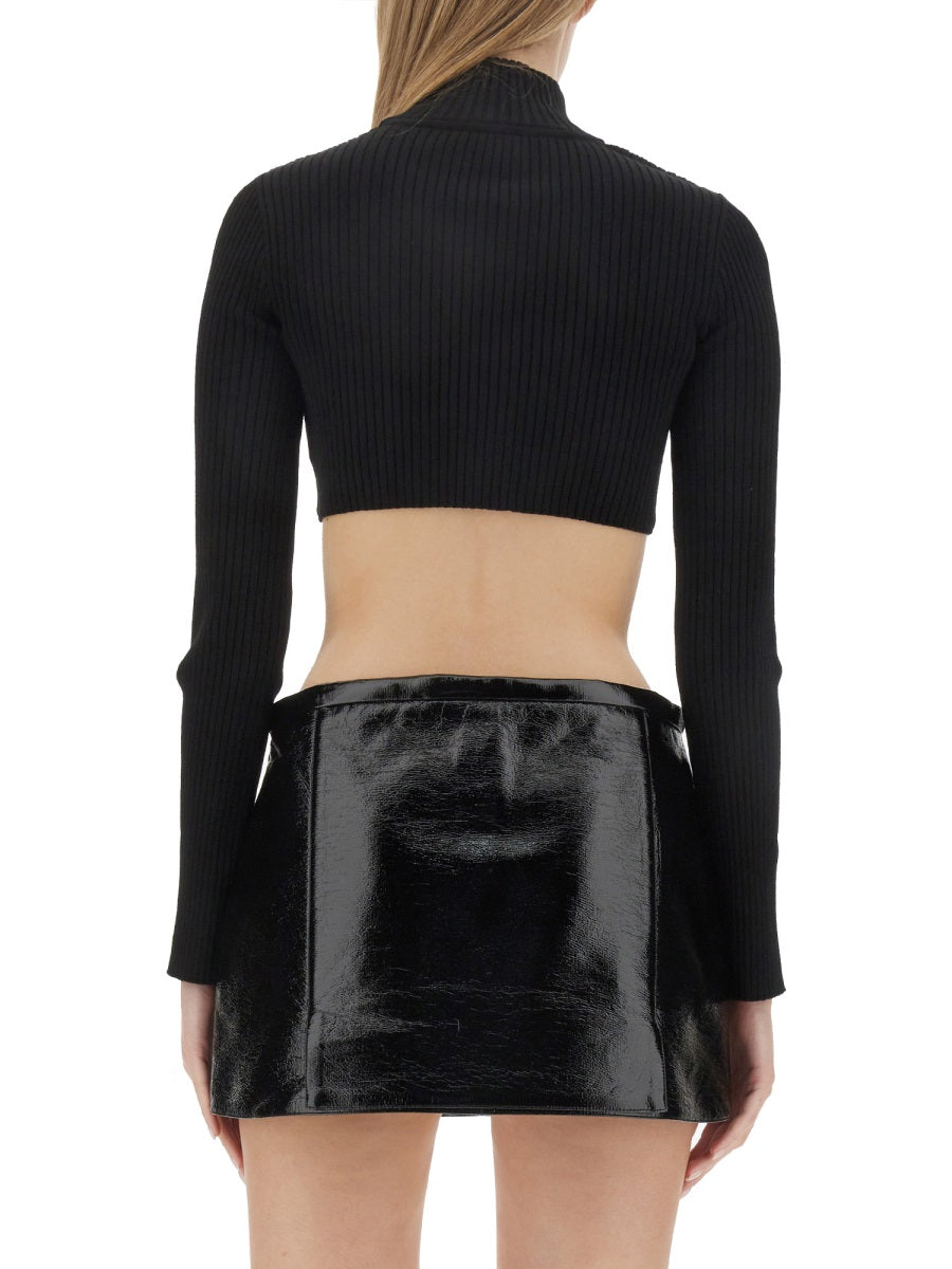 Courrèges Sweaters - Black | Wanan Luxury