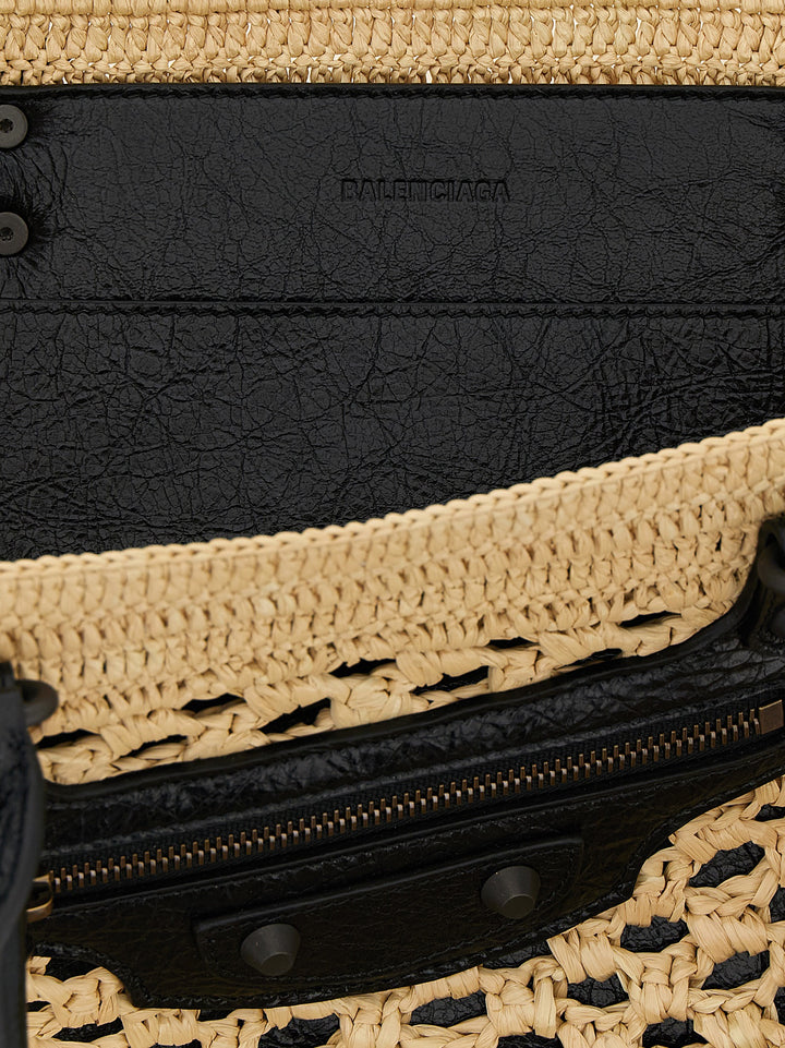 Balenciaga Le City Shoulder Bags - Beige | f97db29a4a3280655a0c335423caca8693bb496a