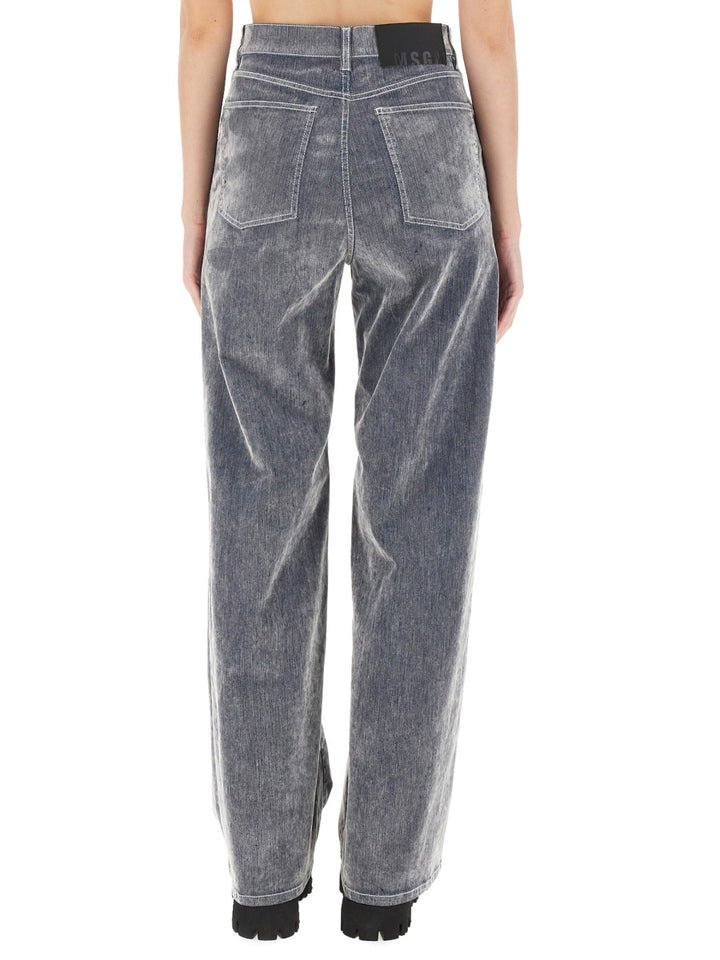 MSGM Pants - Grey | Wanan Luxury