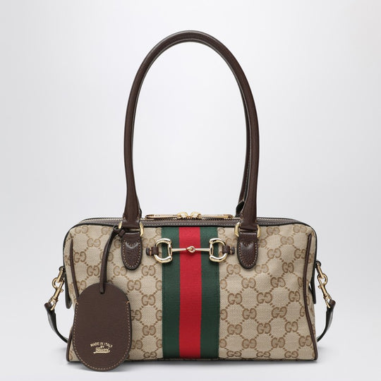 Medium Borsetto Duffle Bag In Lightweight Gg Fabric