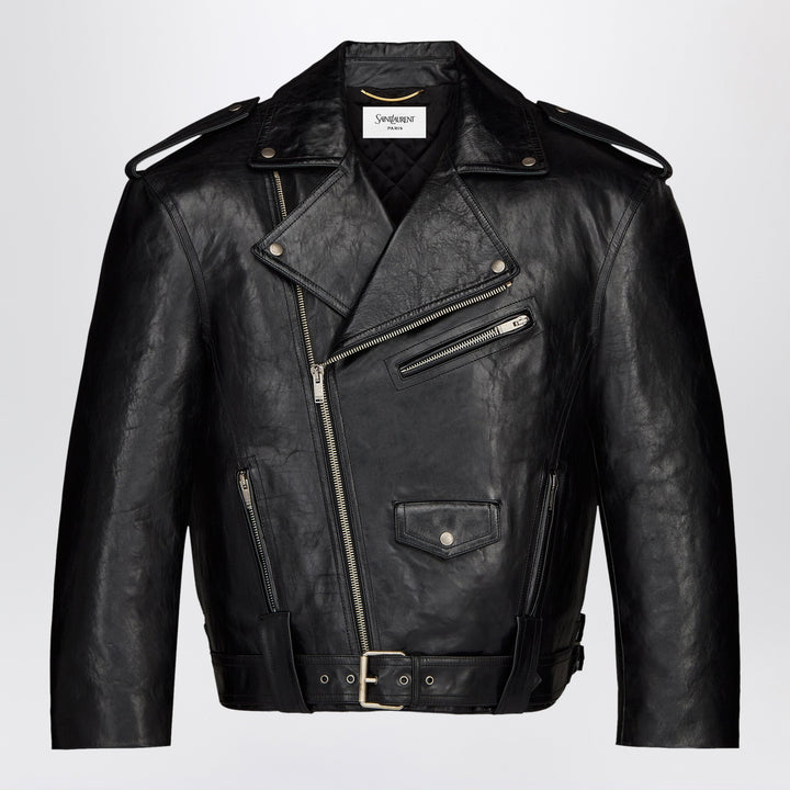 Saint Laurent Coats & Jackets - Black | 62ac998ecf1fda31c362318877501a21ad388637