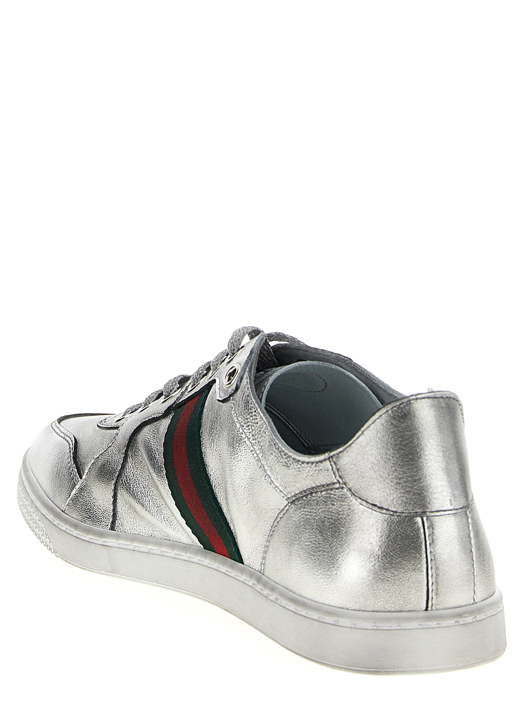 Gucci Stretch Sneakers - Silver | 792a3b296021bb814a6442216832e15c40155a8c