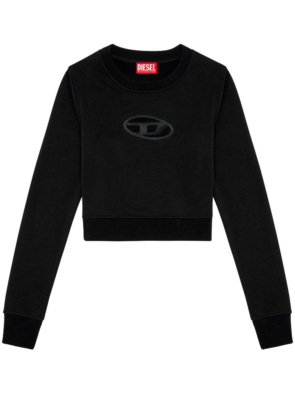 F-Slimmy-Od crop sweatshirt with cut-out