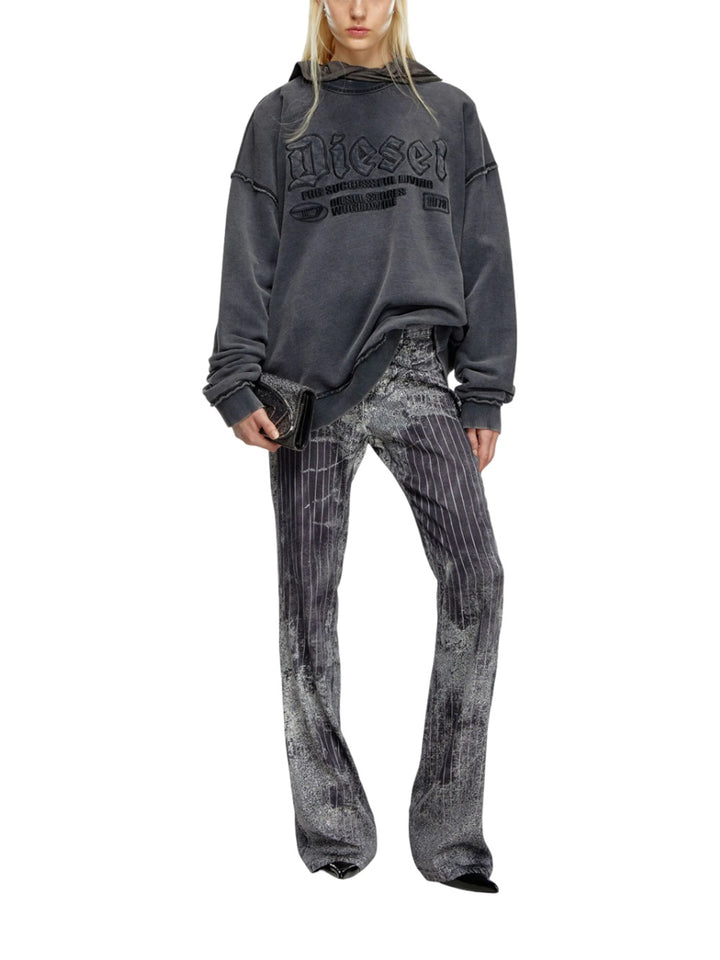 Retty straight pinstriped jeans