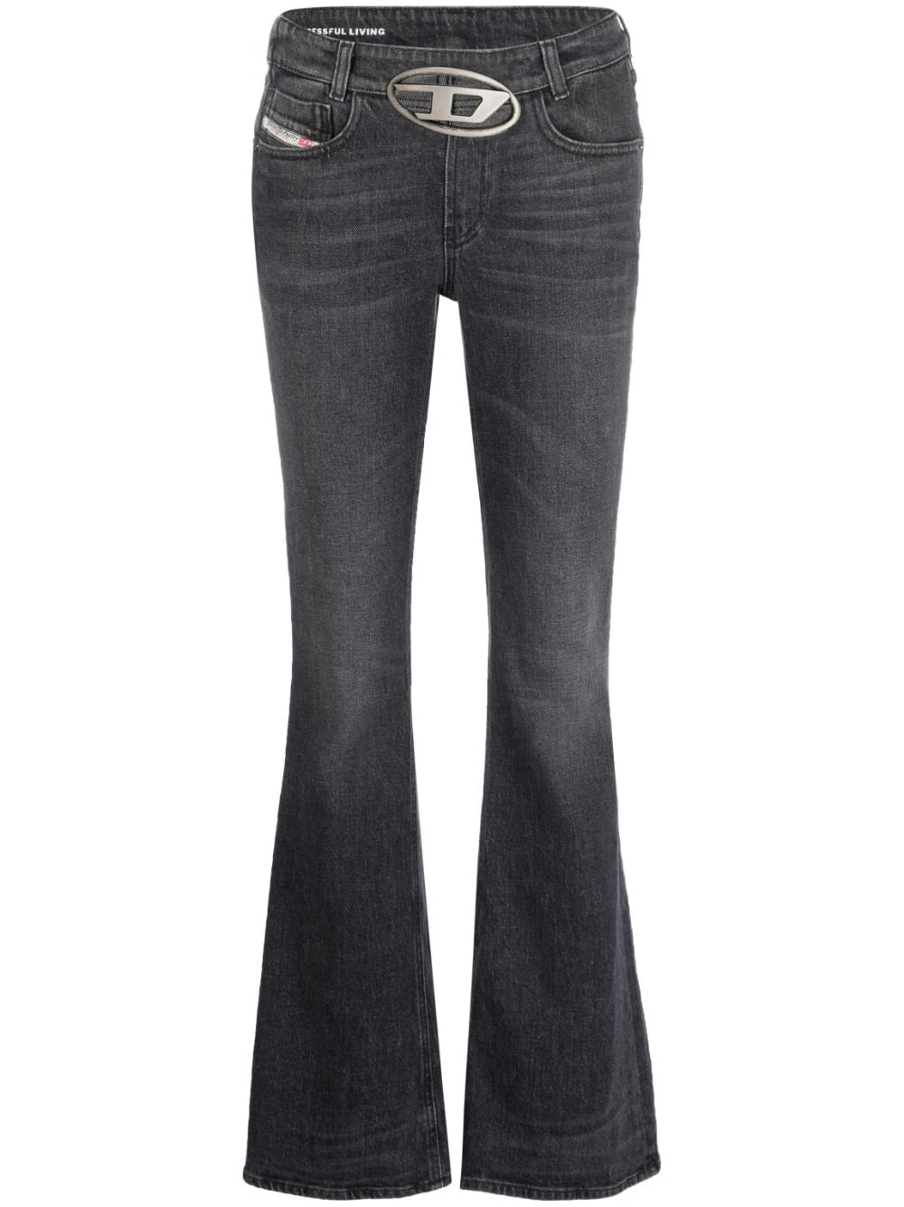 D-Ebbey low-waisted flared jeans