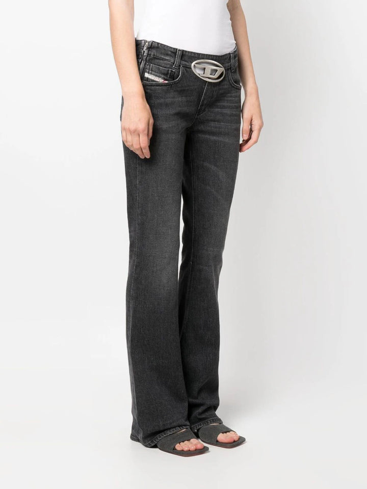 D-Ebbey low-waisted flared jeans