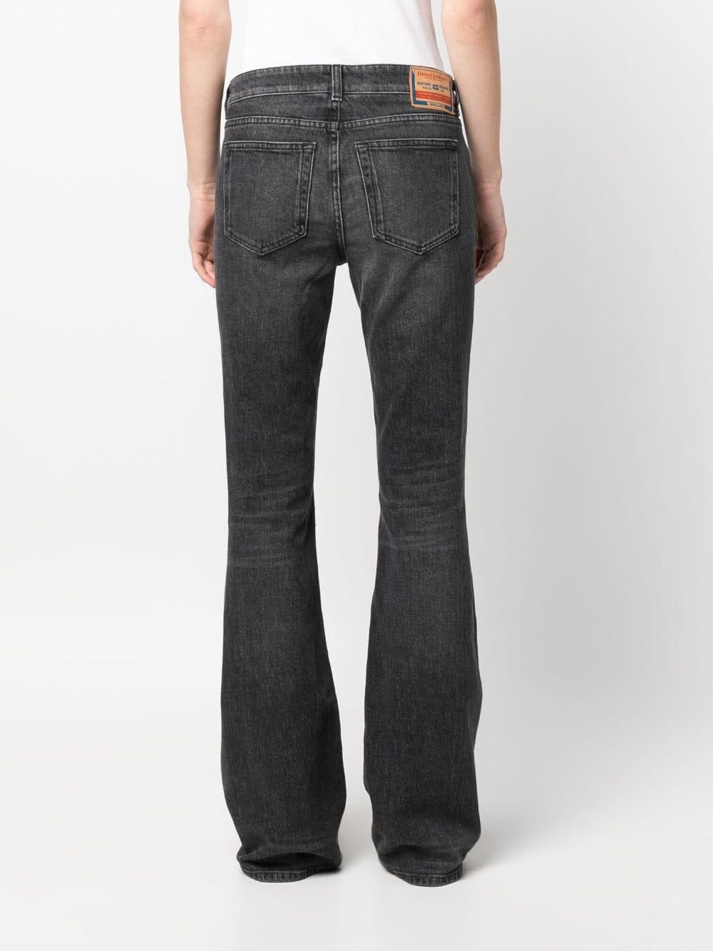 D-Ebbey low-waisted flared jeans