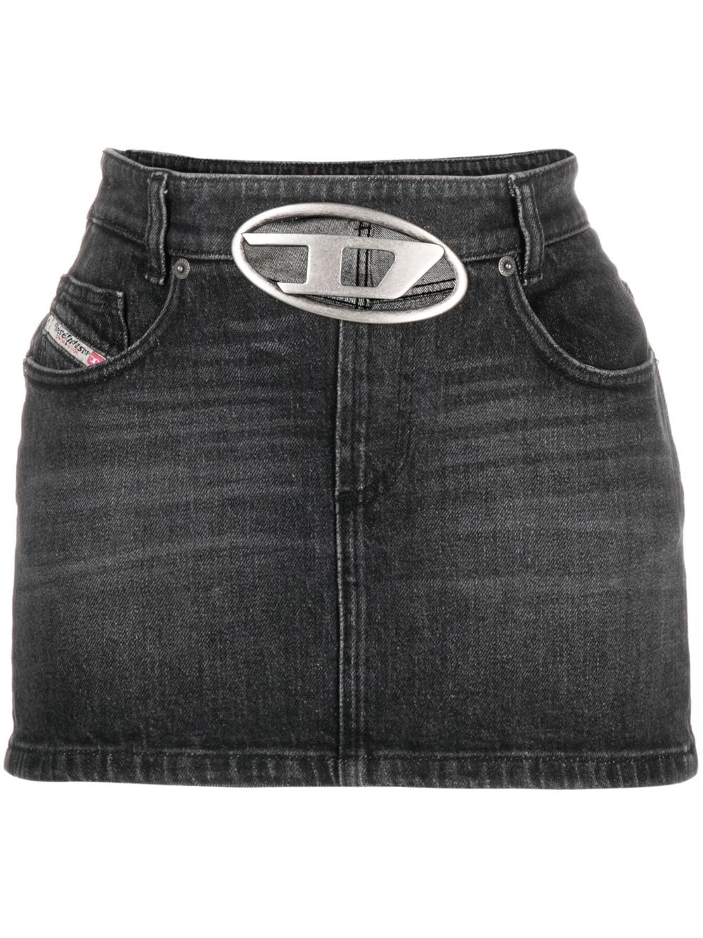 De-Ron S2 denim miniskirt