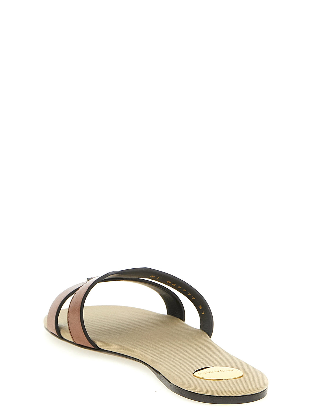 Saint Laurent Mabrouka Sandals - Brown | 89d613a3a7c0009fcbaf1daa7fc6728381e019cb