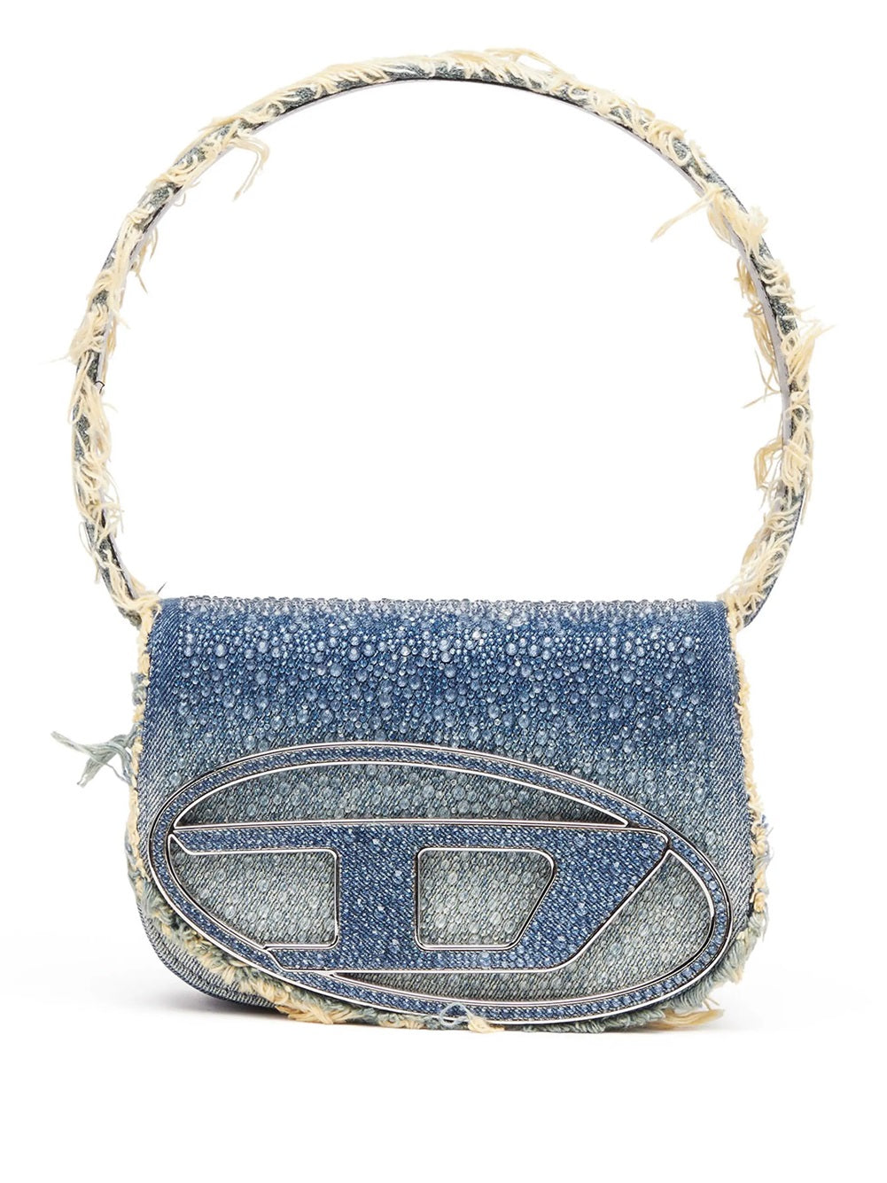 1DR denim shoulder bag