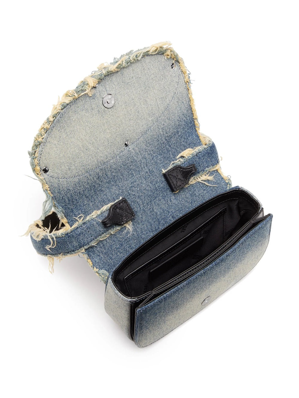 1DR denim shoulder bag