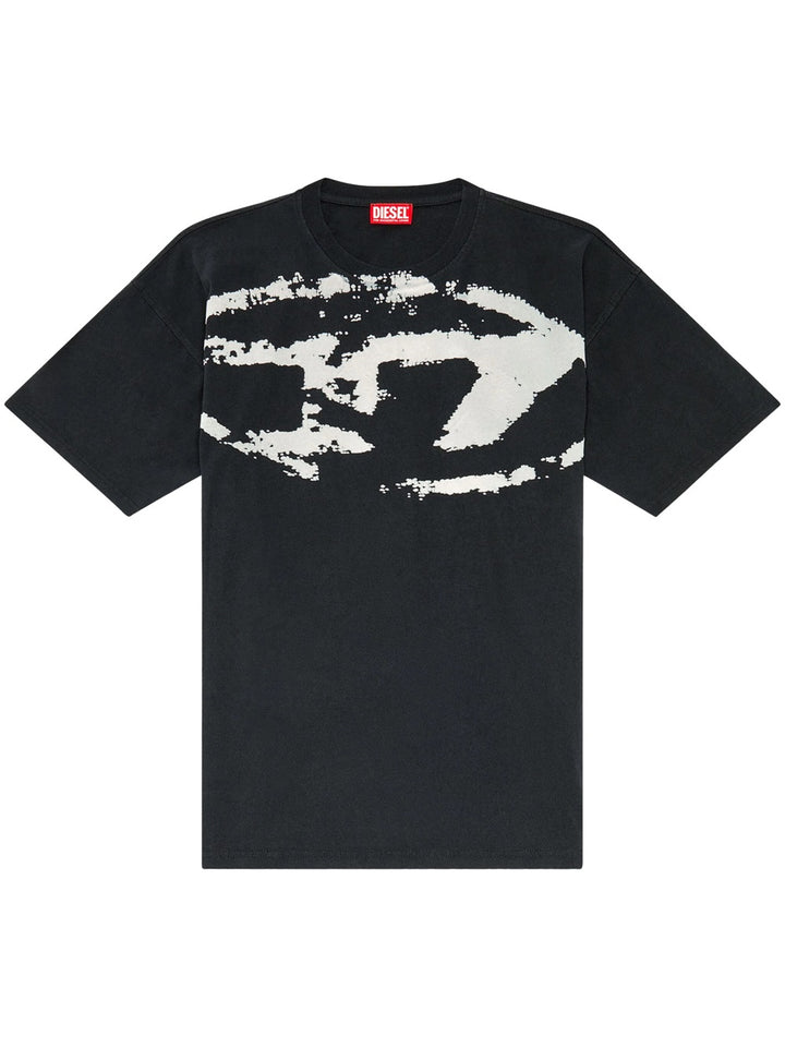 T-Boxt T-shirt with flocked logo