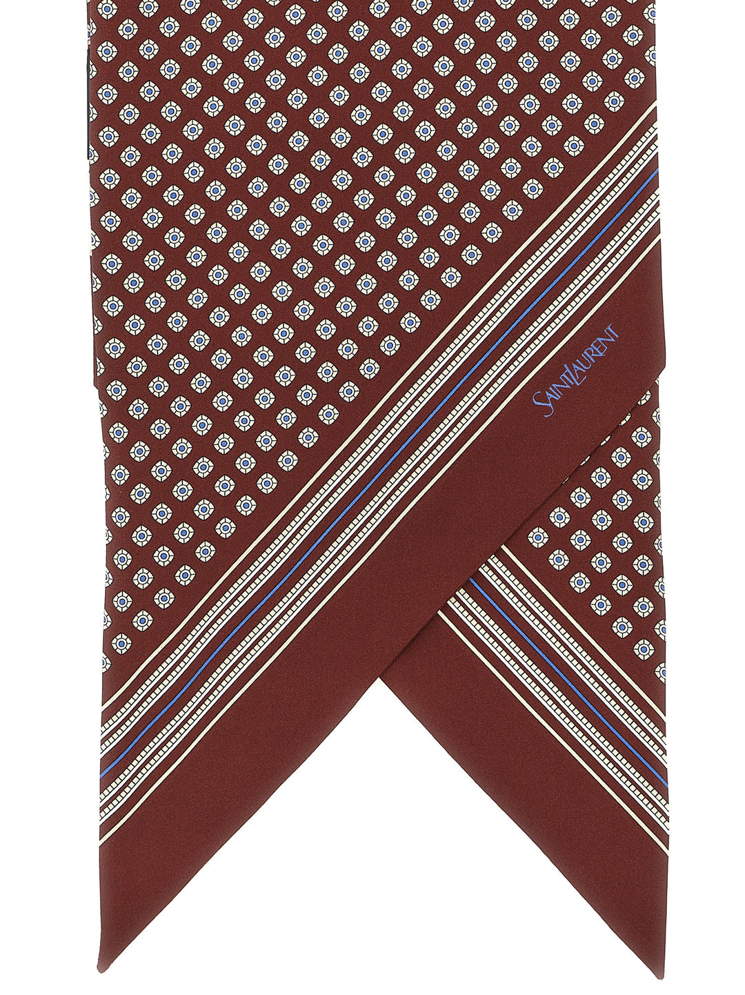 Saint Laurent Lavallière Scarf Scarves and Foulards - Bordeaux | a25faa086fb068eaed92c4bef4f961ebb7e08470