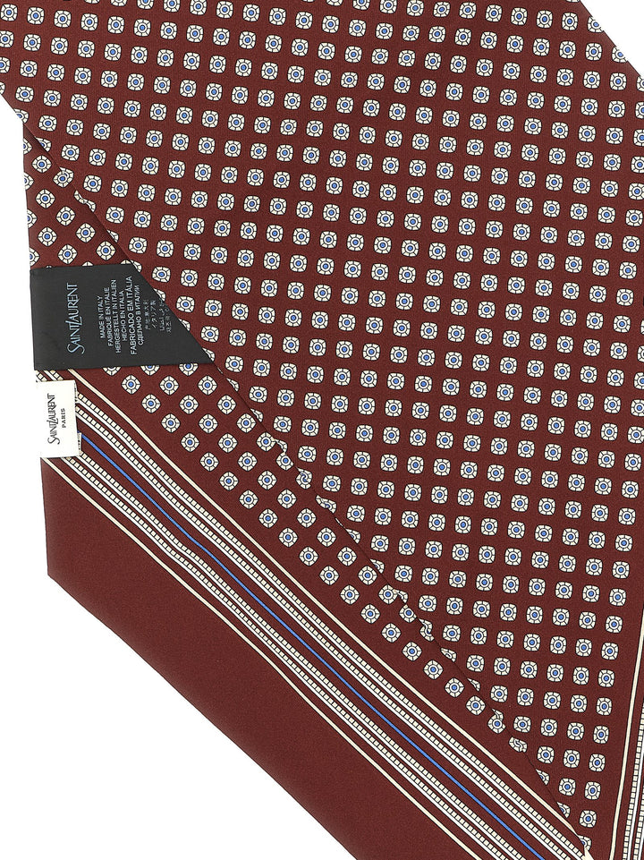Saint Laurent Lavallière Scarf Scarves and Foulards - Bordeaux | f7331d56ab32237a32777006d2dcbfce7c6b7e3f