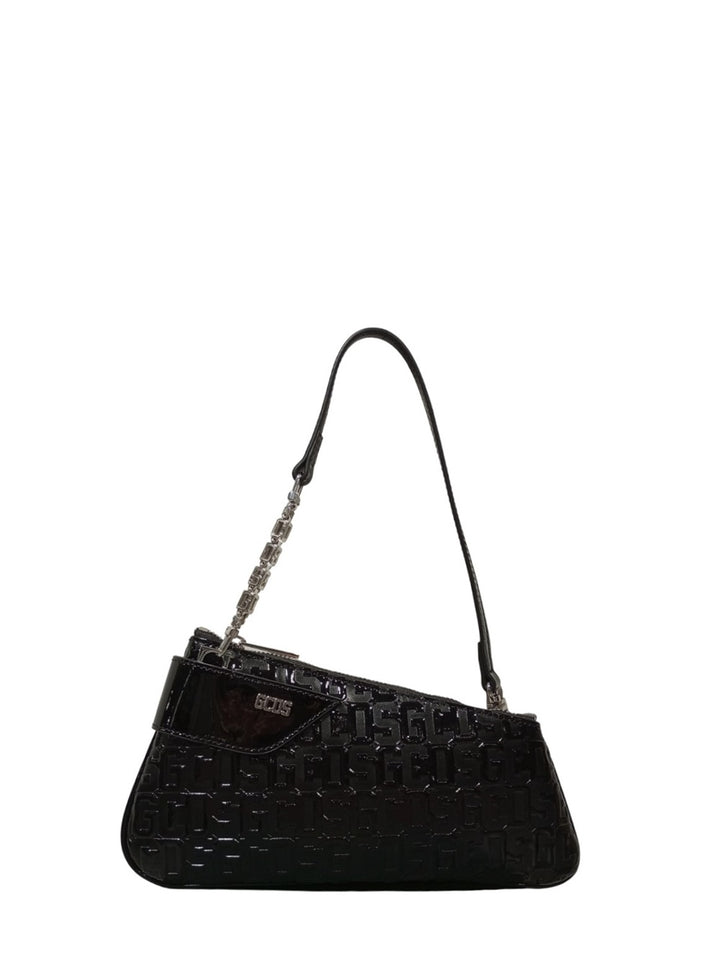 Comma notte patent monogram bag