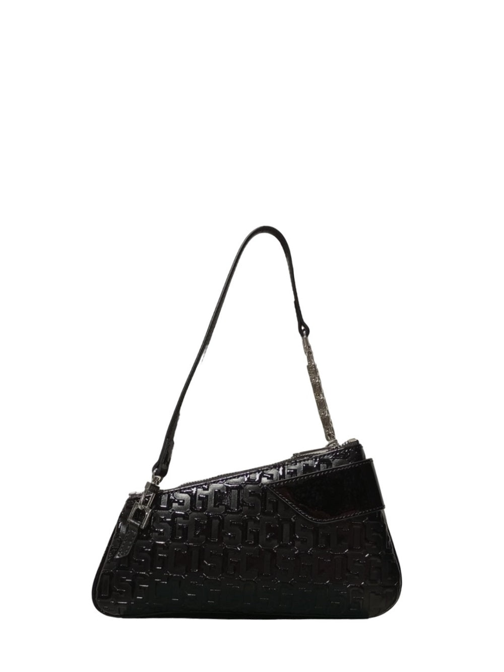 Comma notte patent monogram bag