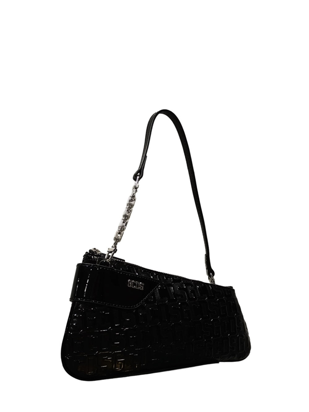 Comma notte patent monogram bag