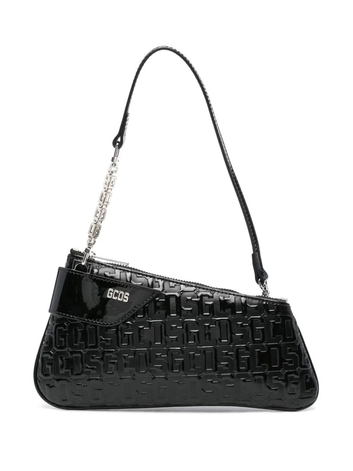 Comma notte patent monogram bag