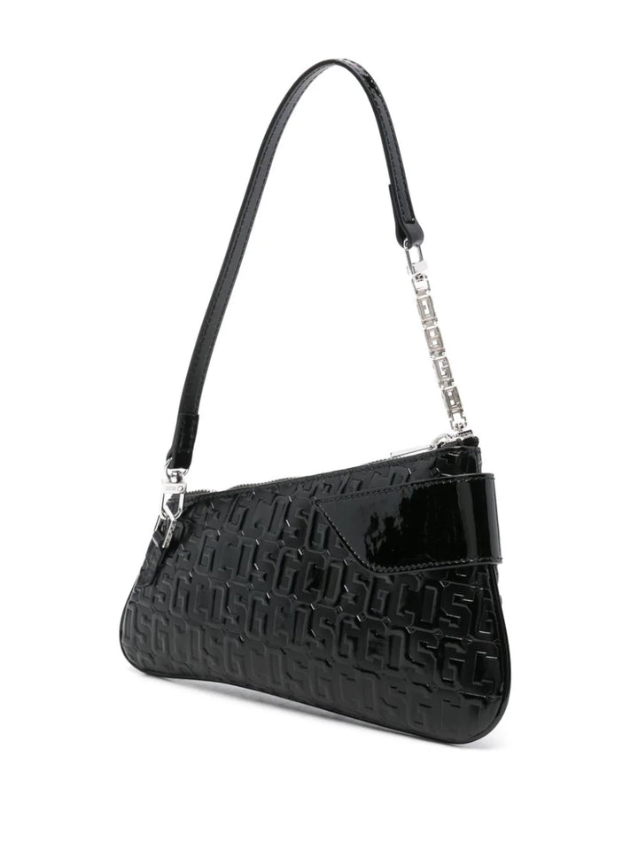 Comma notte patent monogram bag