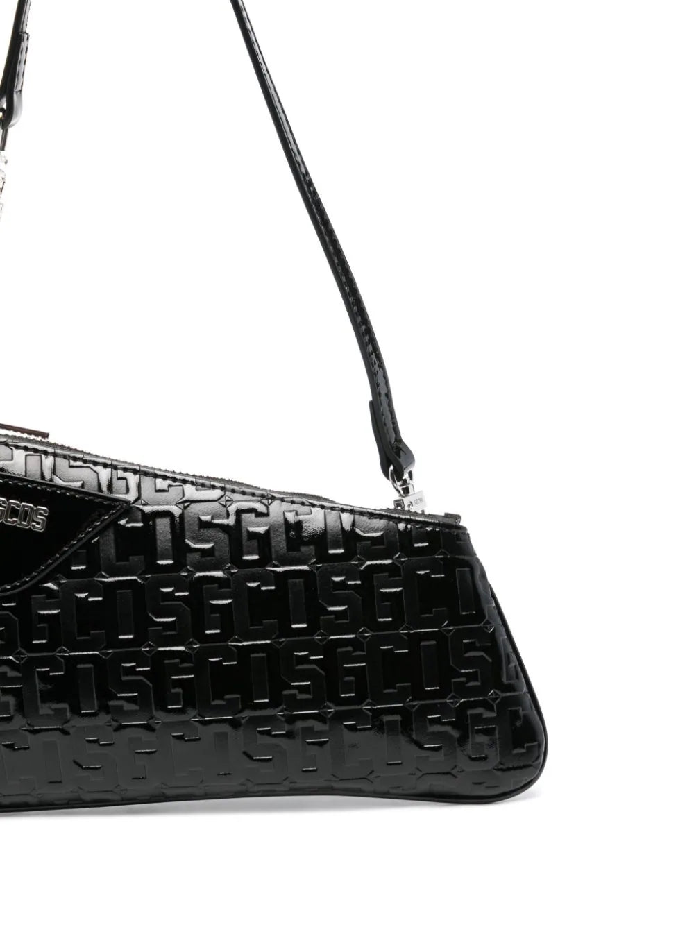 Comma notte patent monogram bag