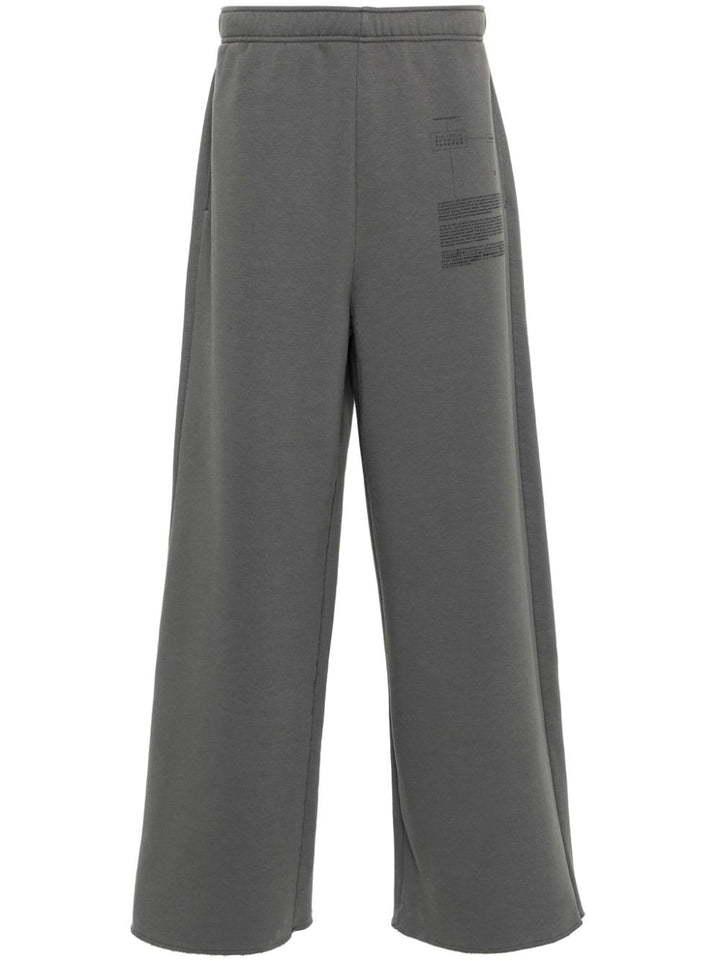 Wide leg track pants