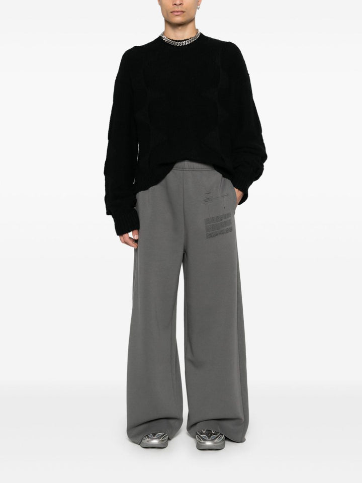 Wide leg track pants