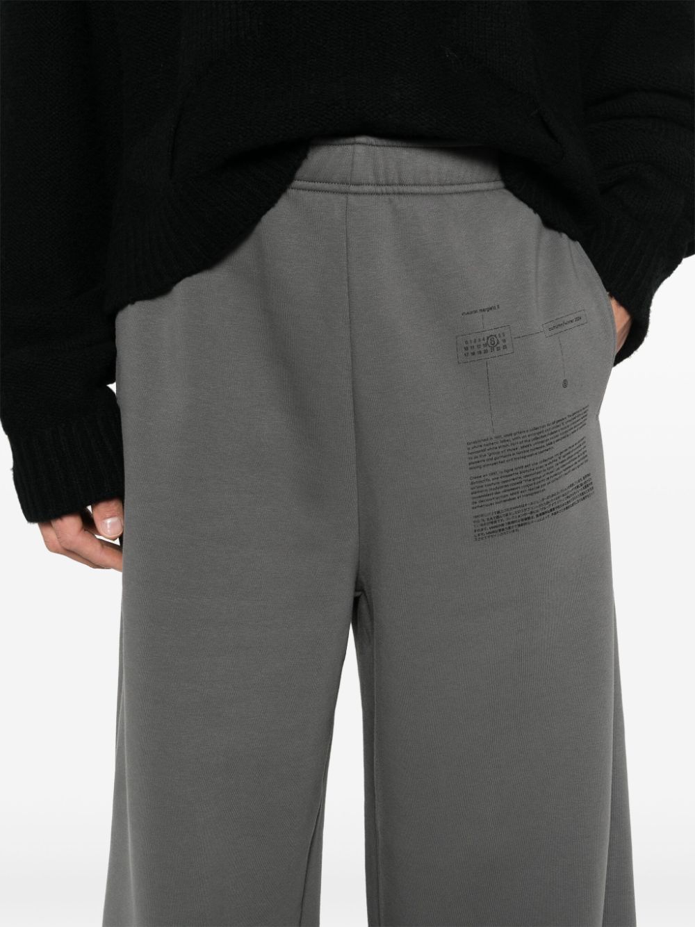 Wide leg track pants