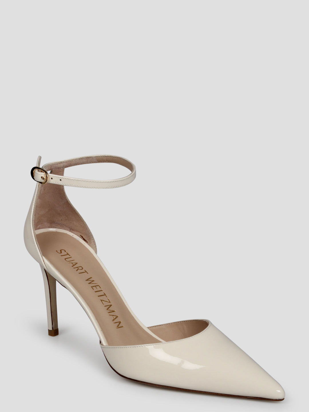 Stuart 85 strap pumps