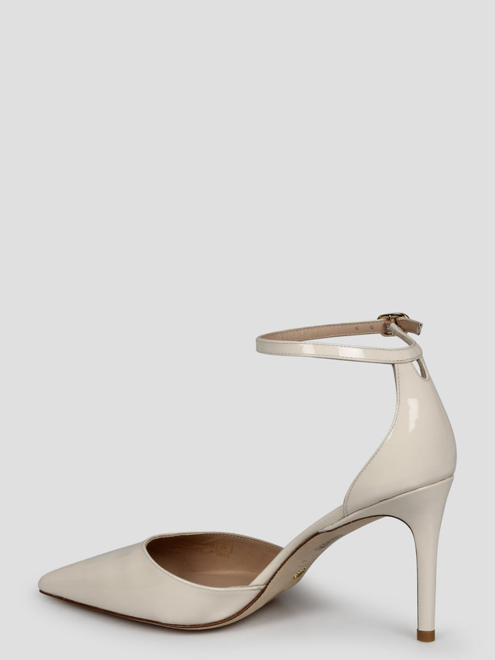 Stuart 85 strap pumps