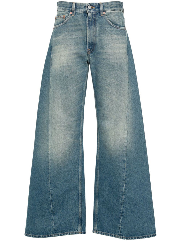 Wide leg jeans