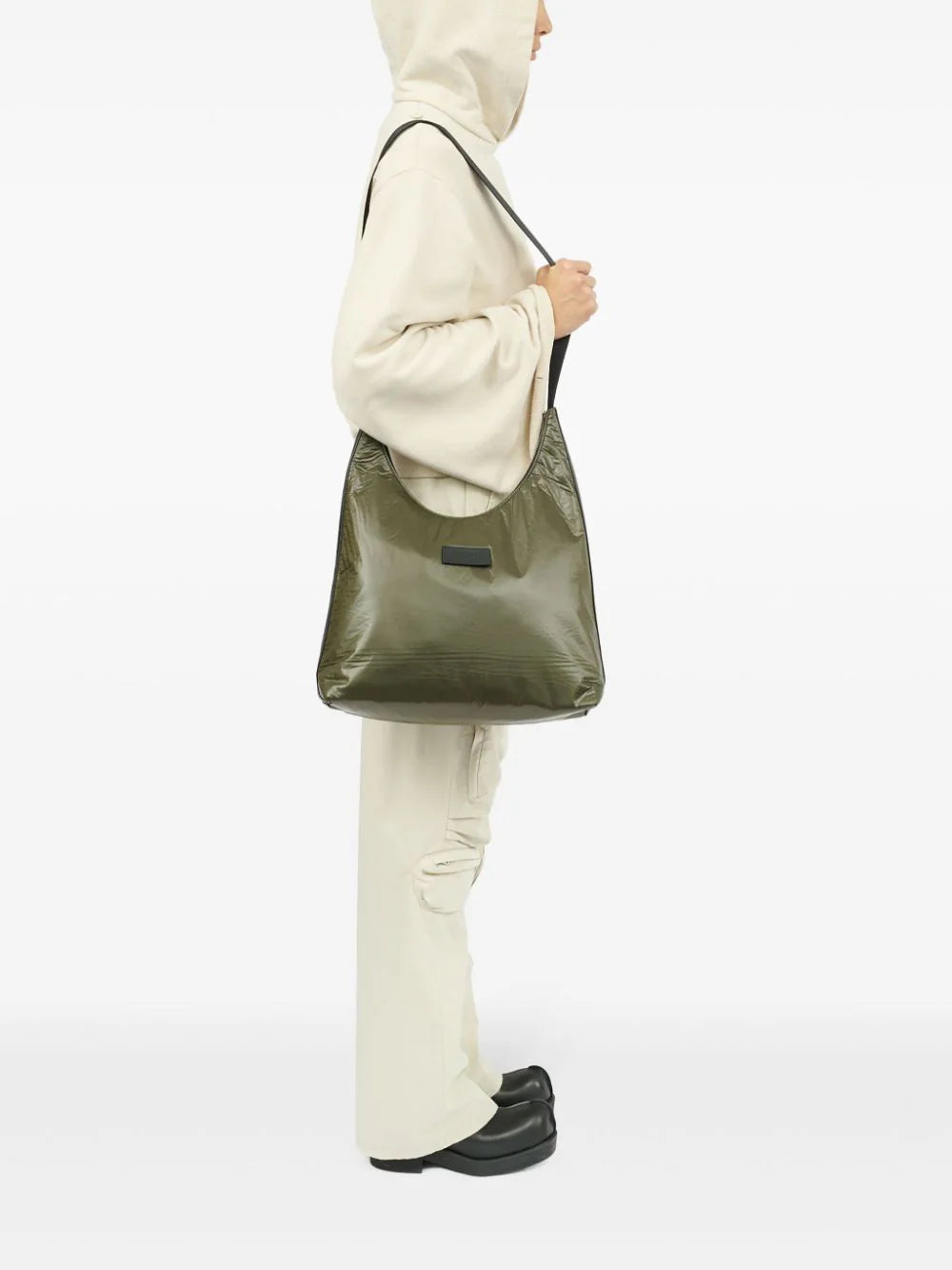 Large padded shoulder bag