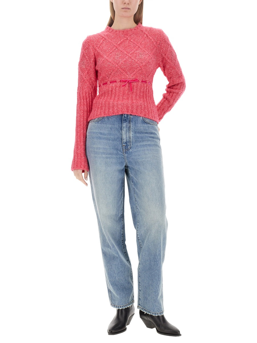 CORMIO Sweaters - Fuchsia | Wanan Luxury