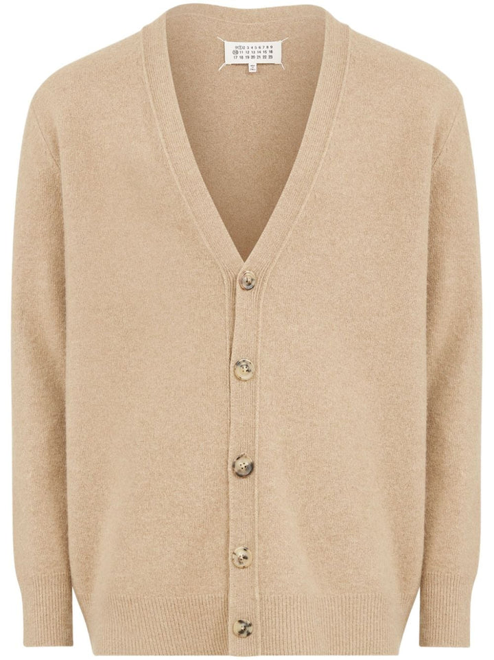 V-neck cardigan