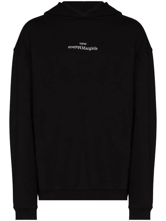 Logo-Embroidered Cotton Hoodie