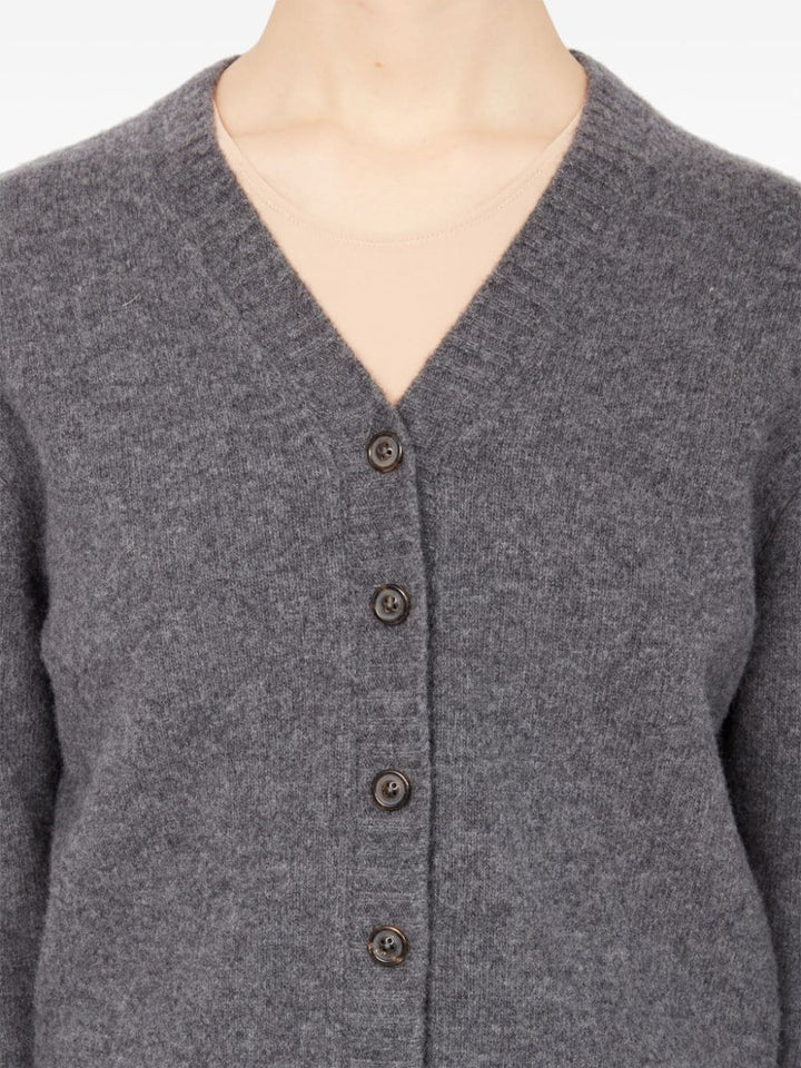 V-neck cardigan