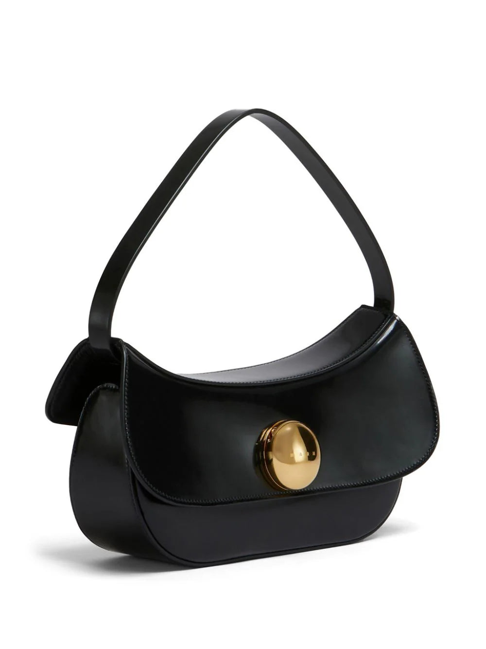 Leather shoulder bag