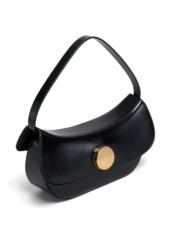 Leather shoulder bag