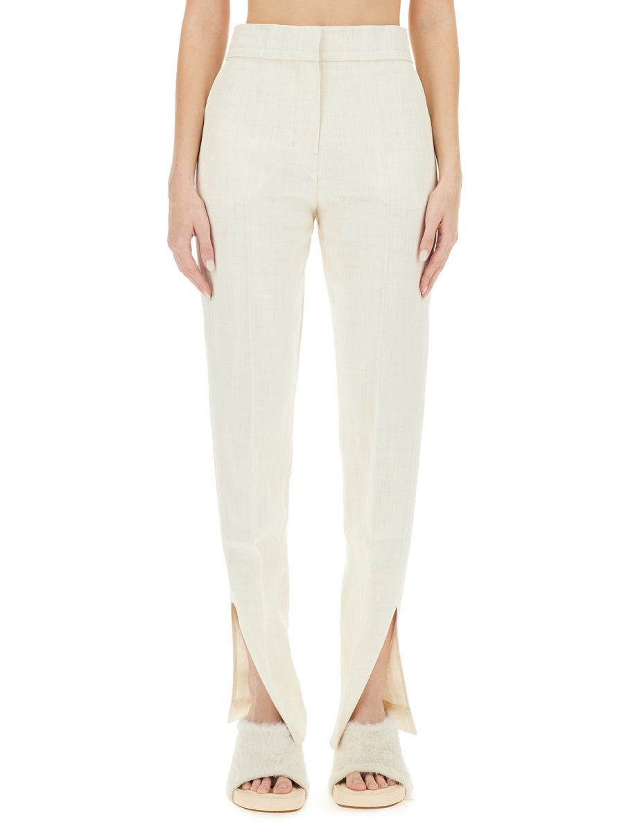 Jacquemus Pants - White | Wanan Luxury