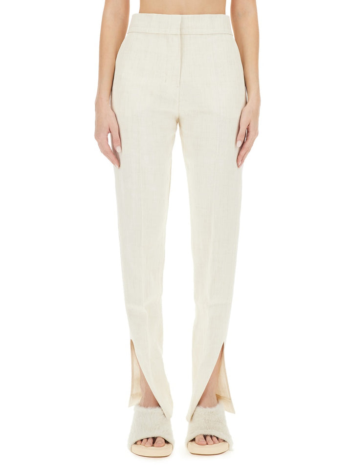 Jacquemus Pants - White | Wanan Luxury