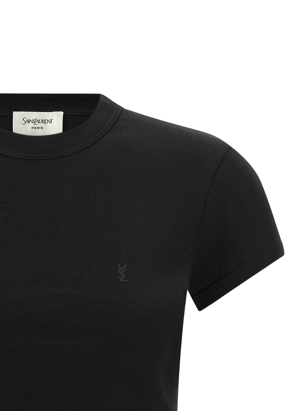 Saint Laurent Cassandre T-shirt - Black | 330cf4f3aaa89d33bf60e0e3155e6a49100e8912