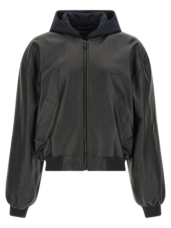 Salon De Couture Puffer Jackets Black