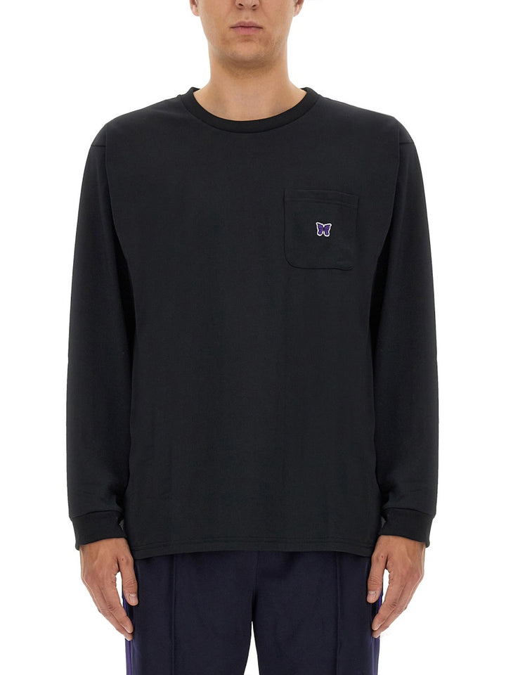 Needles T shirts - Black | Wanan Luxury