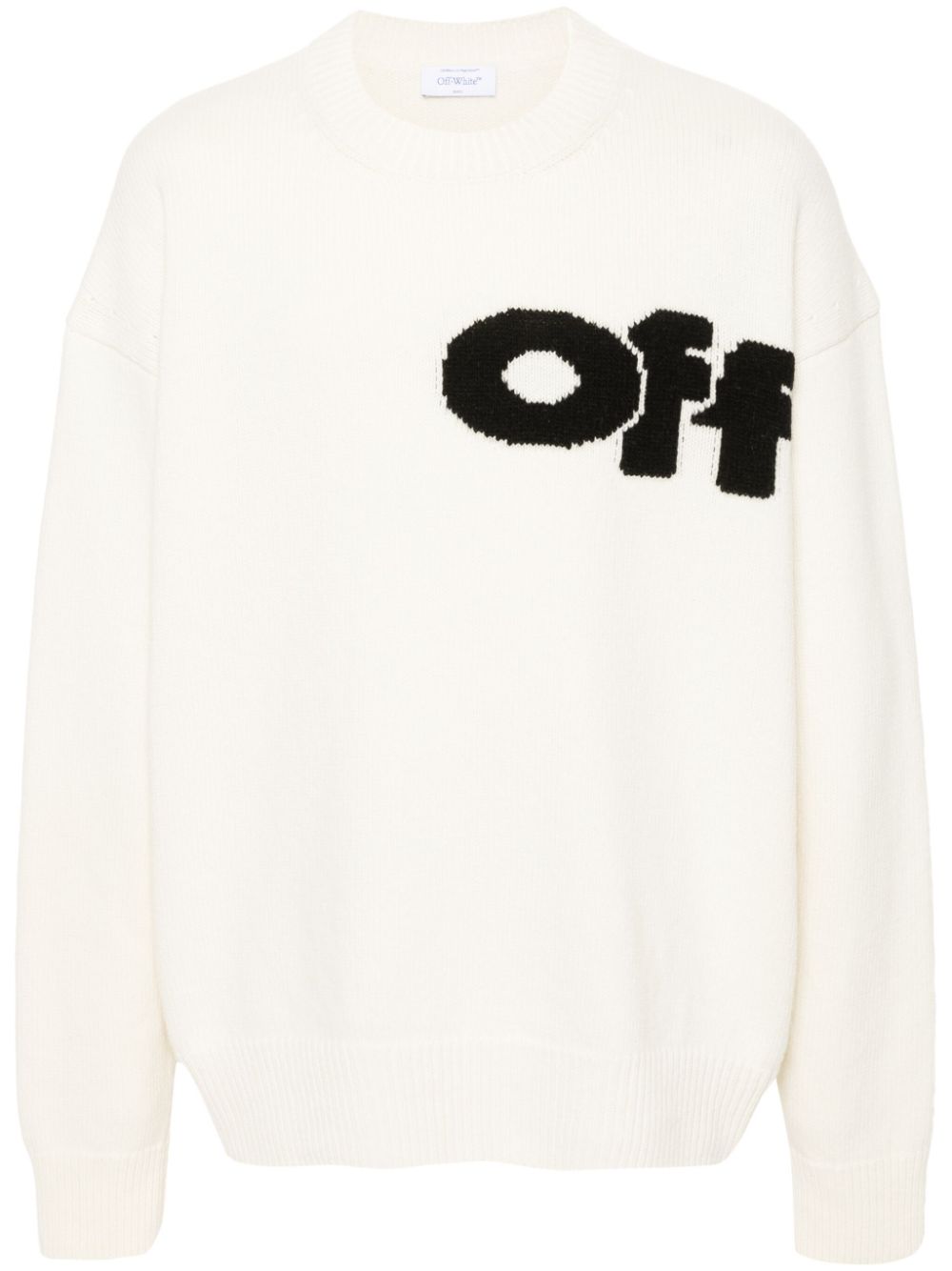 Shared logo knit crewneck