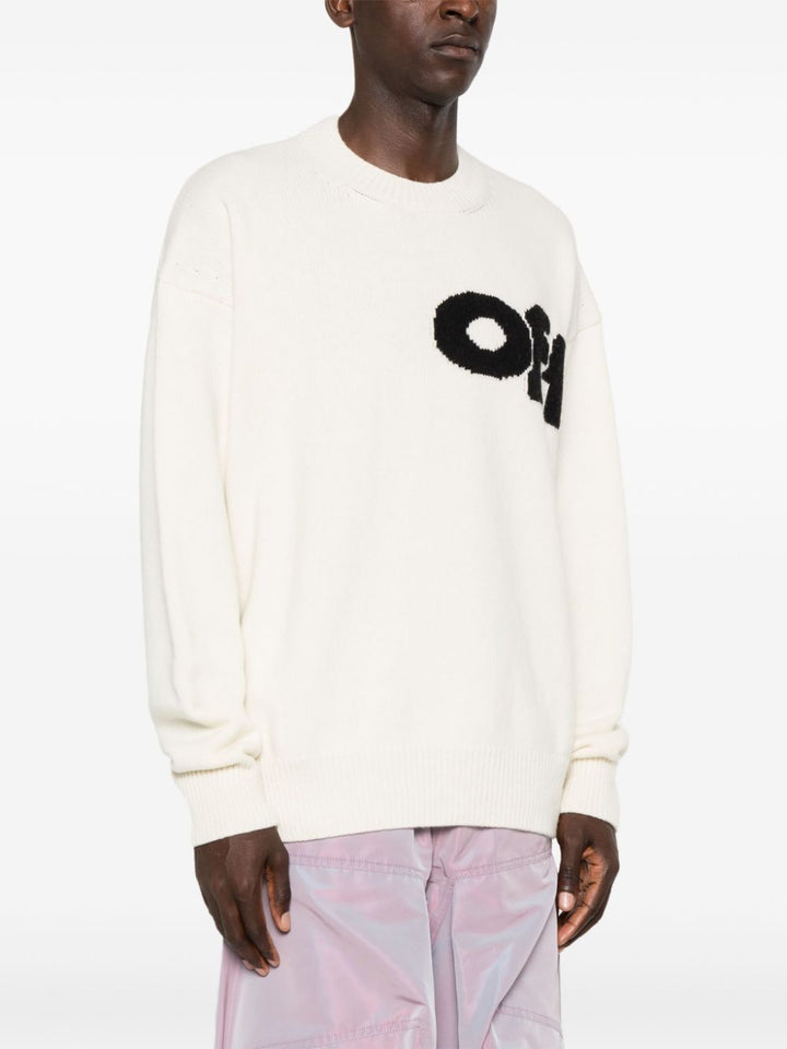 Shared logo knit crewneck