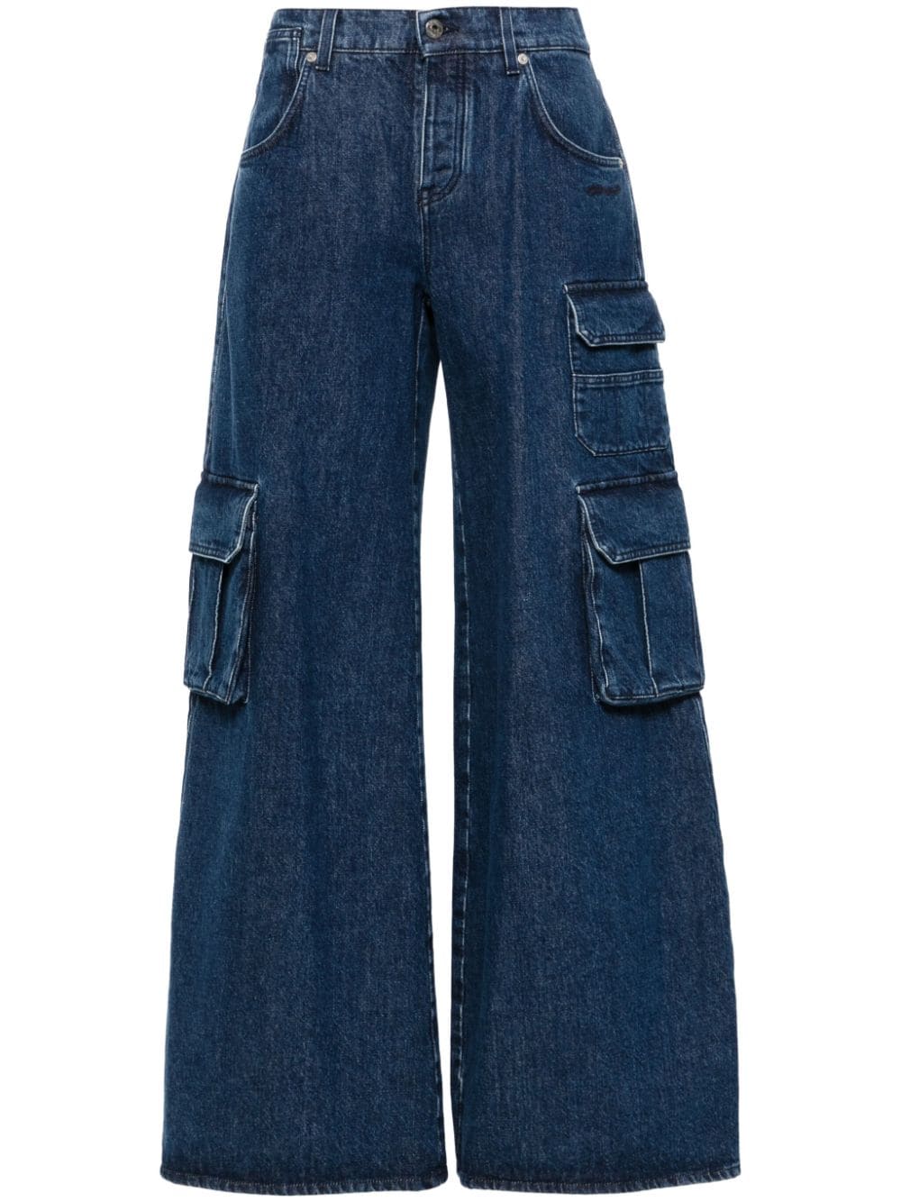 Wide leg jeans