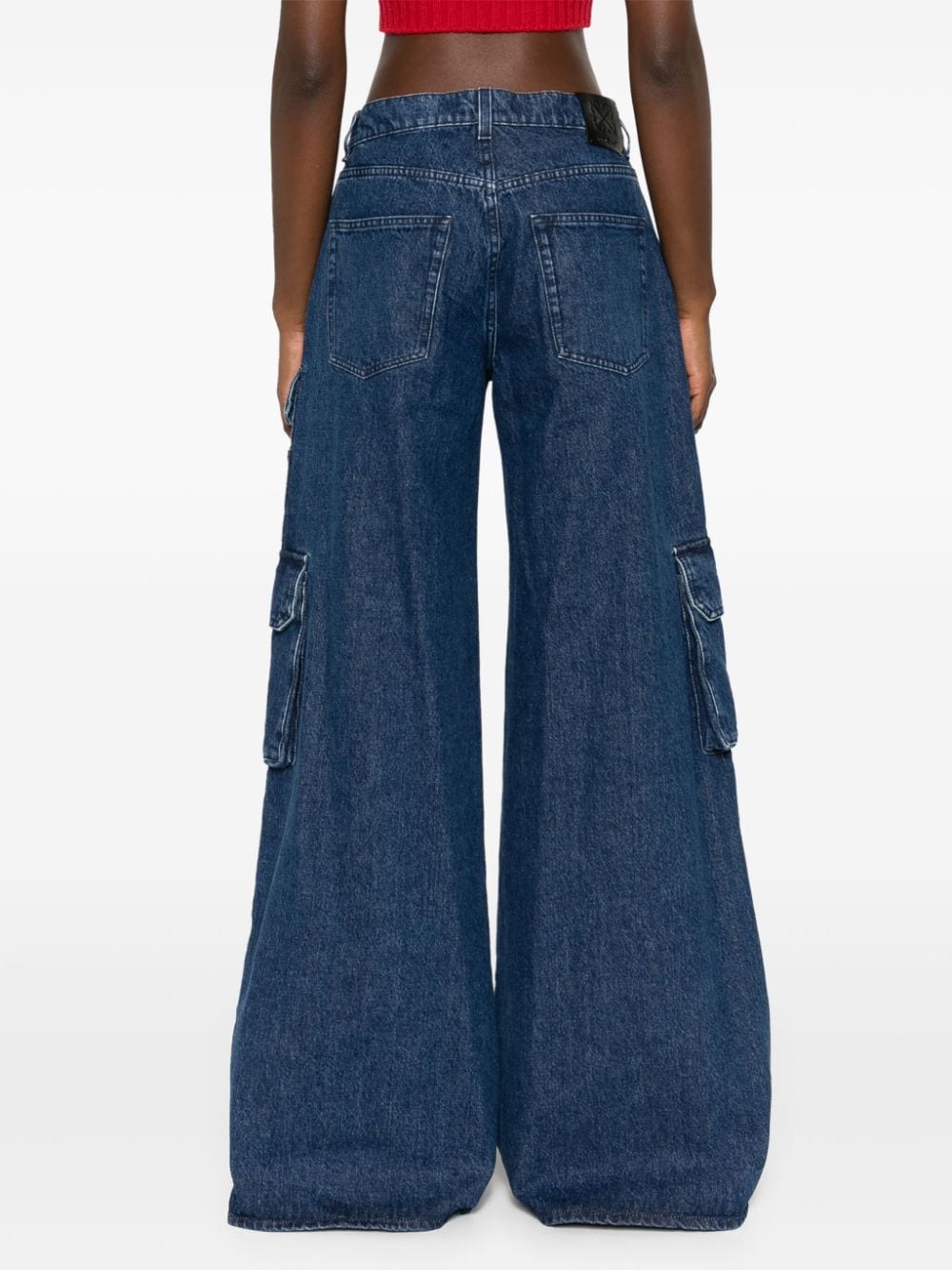 Wide leg jeans